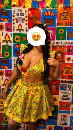 Conjunto de festa junina 