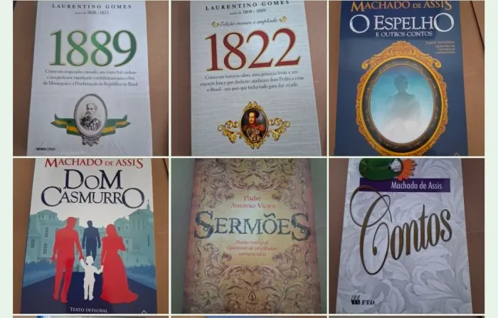 Lote 35 livros - Clássicos Brasileiros, Romance e Literatura Jovem