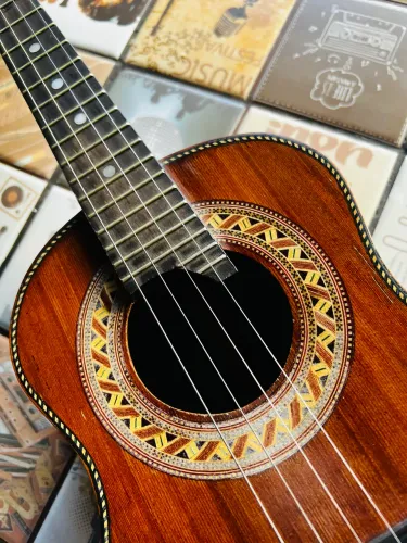 Cavaquinho Artesanal Jacarandá Maciço com Capitação Passiva