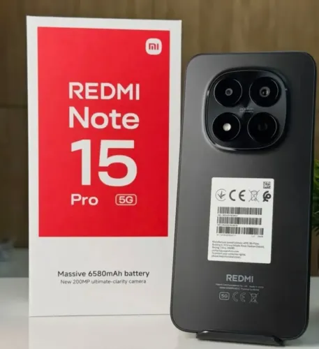 Aparelho Novo Lacrado - Original - Note 15 Pro 5G - 256/8