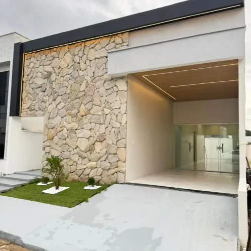 CONDOMINIO PORTO MARINA Casa Térrea com 3 suítes sendo 1 master com closet E ÁREA GOURMET