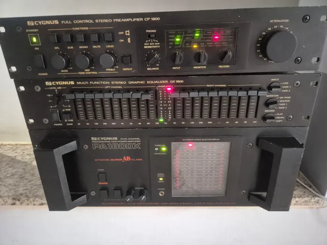 Amplificador pa1800x para 1800d receiver zerado e original