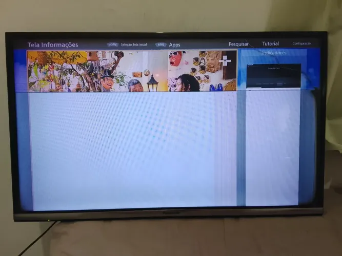 Tv Panasonic para retirada de peças