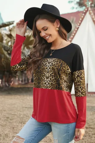 Blusa manga longa tecido macio cotton lycra Nova/nunca usada