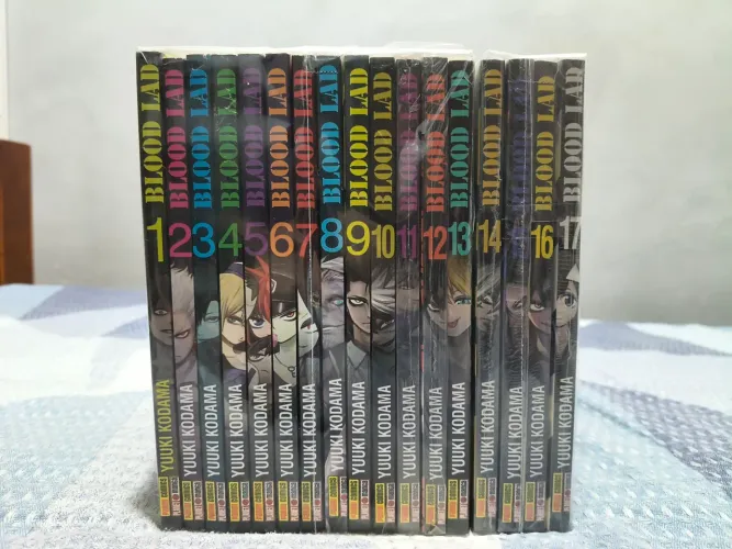 Blood Lad completo (17 volumes) - Mangá Panini