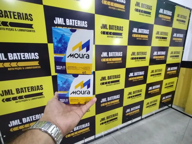 BATERIA MOTO 5AH R$ MOURA 6 MESES GARANTIA 149.00