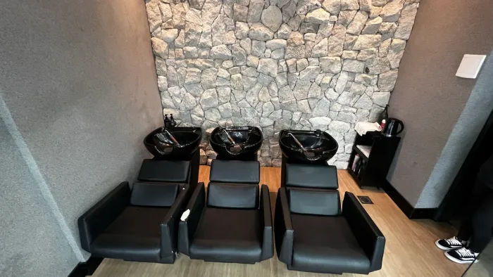 Lavatório para barbearia ou salão