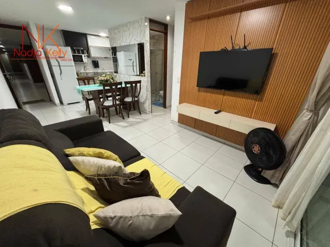 Apartamento com 2 dormitórios para alugar, 55 m² por R$ 4.000,00/ano - Tambaú - João Pesso