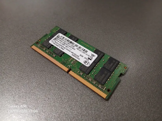 Memória RAM DDR4 8GB notebook