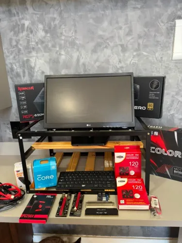 Kit Completo para Montagem de PC | Intel i3 10ª Geração | SSD | Fontes Gold | Frame