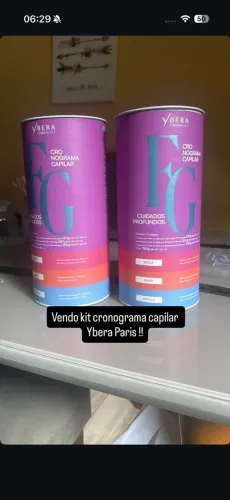 Kit de produtos para cabelo