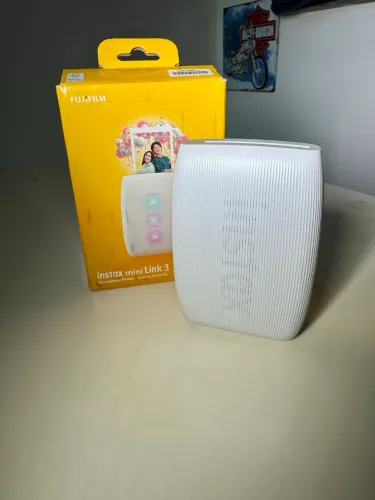 Impressora de Fotos Instantâneas Fujifilm Instax Mini Link - Branca