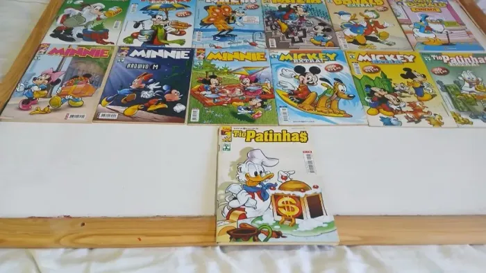 13 gibis com tio patinhas , pateta e donald , ninnie e mickey - raridades