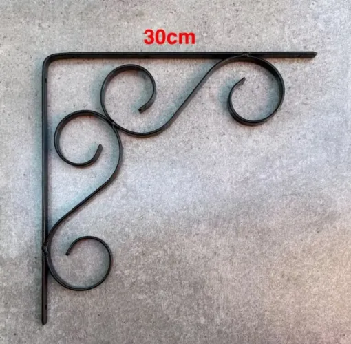 Mão franceça & suporte para plata