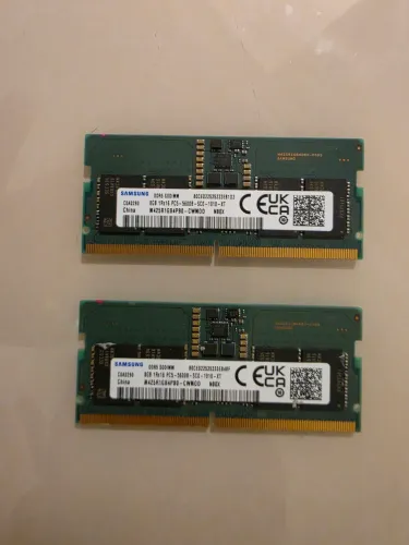 2x Memória RAM DDR5 Notebook 5600mhz