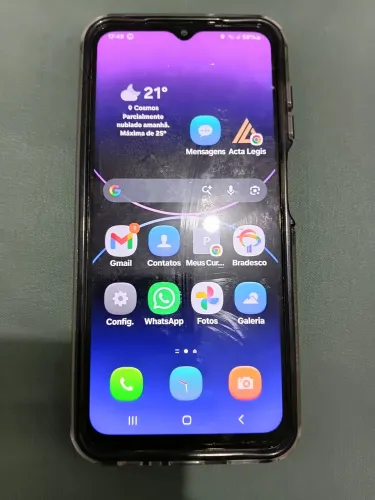 Vendo celular Sansung A13 128Gb/4Gb com capa e película $630,00