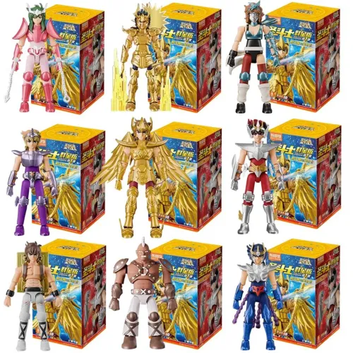 Boneco cavaleiros do zodíaco box surpresa