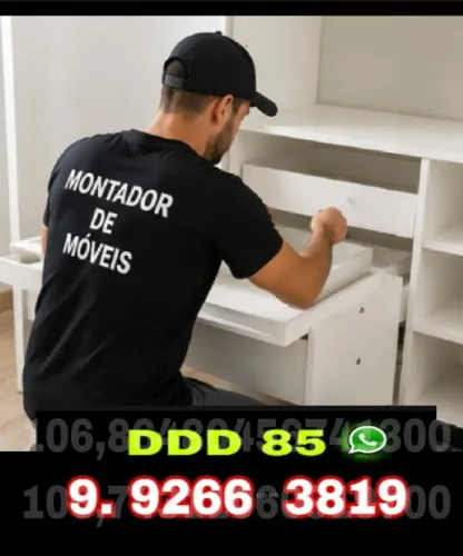 Montador de móveis rápido e eficiente para guarda-roupas, armários, closet e cômodas