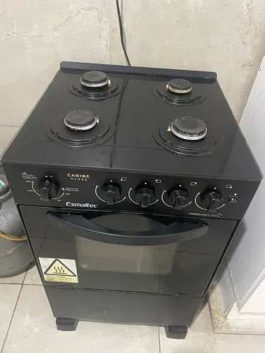 Fogão quatro bocas elétrico forno perfeitamente bom