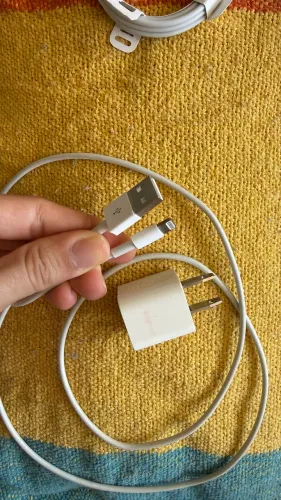 Cabo Apple lightning para USB original + fonte