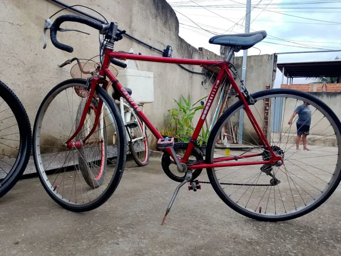 bicicleta caloi 10 vermelha