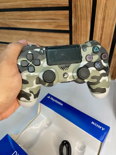 Controle de ps4 marrom camuflado an2