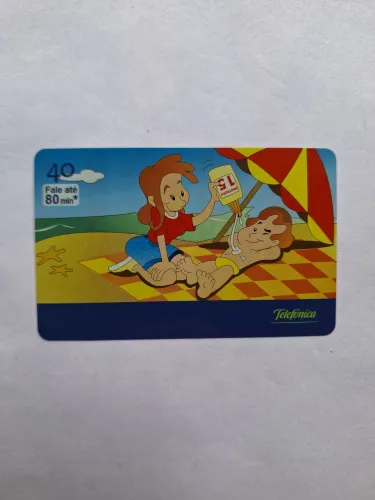 Cartão Telefônico Telefonica Verão ano 2003