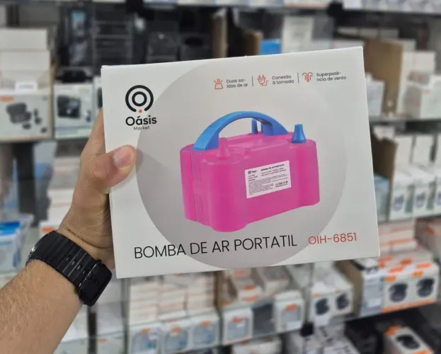 Bomba de Encher Balões (SOMOS LOJA)