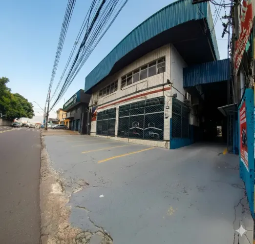Alvorada>Prédio/Galpão Comercial, 2 And., Área ampla interna, Estac., Salas e Banheiros