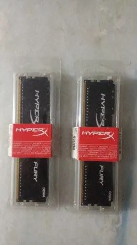Memórias  Hyperx Fury 2400mhz e 2666mhz R$260,00 (cada)