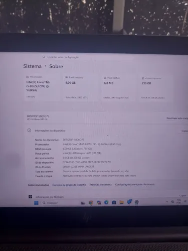 VENDO Notebook HP EliteBook I5 Aceito propostas Decentes!