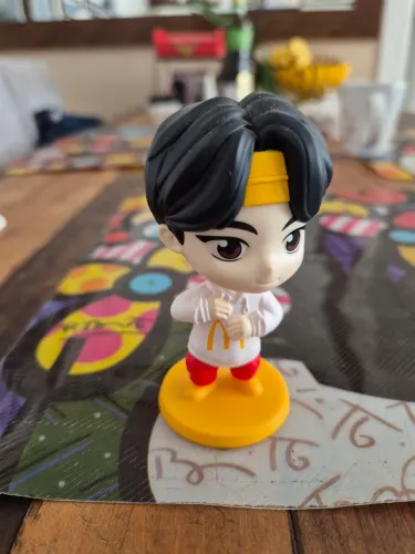Boneco Jin Tinytan Bts Especial Mc - Mcdonalds