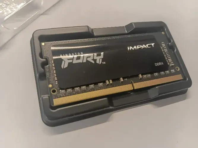 Memória RAM (Kingston) Para Notebook DDR4 16gb 3200Mhz