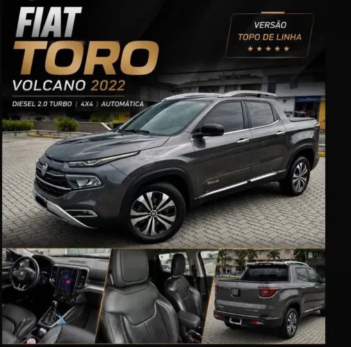 Fiat Toro Volcano 2.0 16V 4X4 TB Diesel Aut. 2022