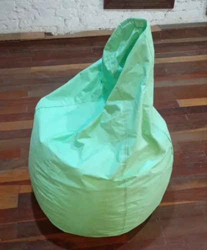 Puff verde água Tok&Stok