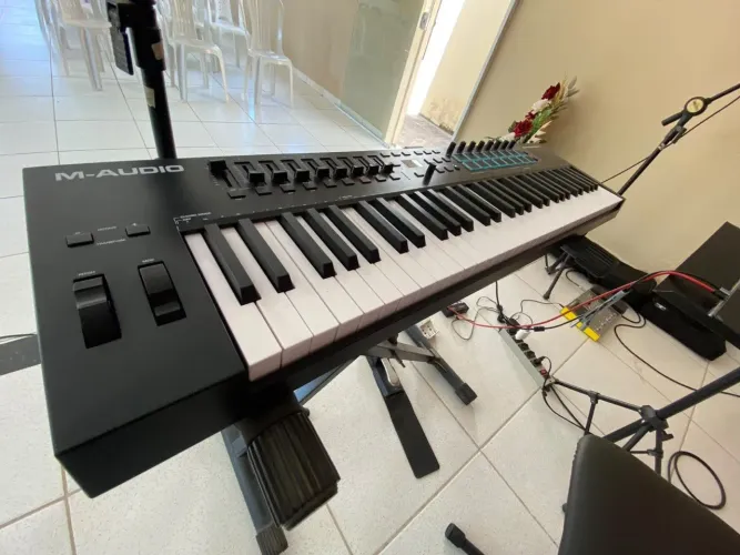 Teclado controlador M-audio Oxygen PRO 61