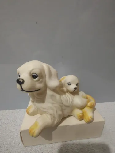 cachorro de vinil antigo