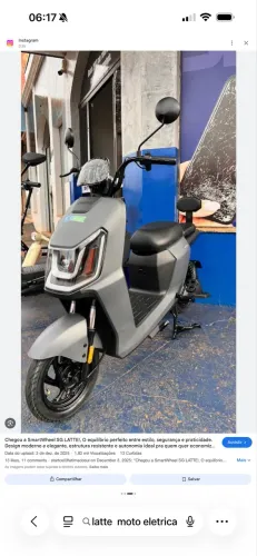 Moto scooter Latte 800w ano 2026
