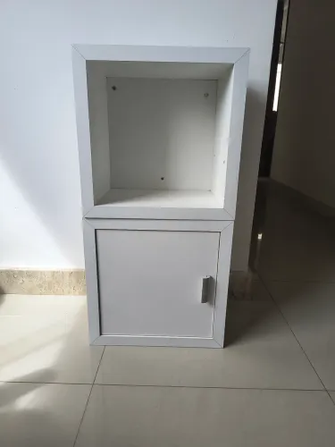 Vendo 2 módulos de nicho de parede em MDF branco,