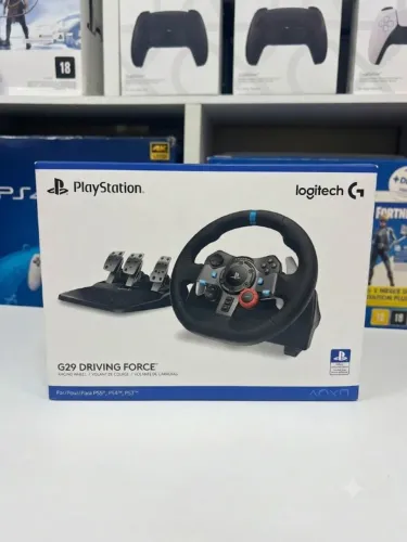 Volante G29 Ps5/ps4/pc - novo lacrado - somente 1899,00 no dinheiro ou cartao com as taxas