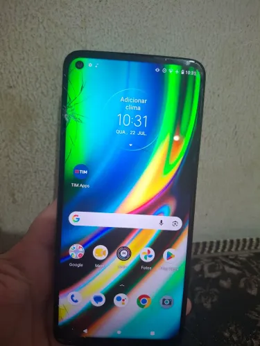 Moto g9 plus 128gb trincado chips OFF
