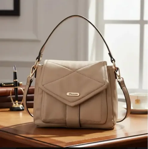 Bolsa Feminina Chenson Transversal Cor Bege
