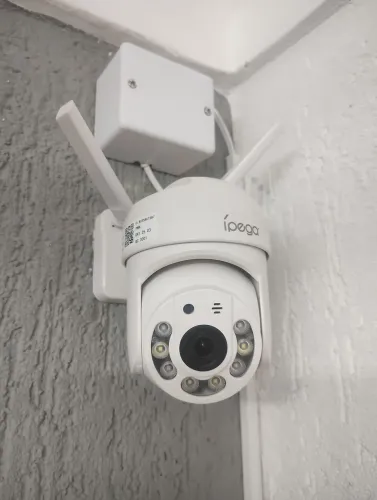 Câmera WI-FI 360° Graus Rotação Instalação 