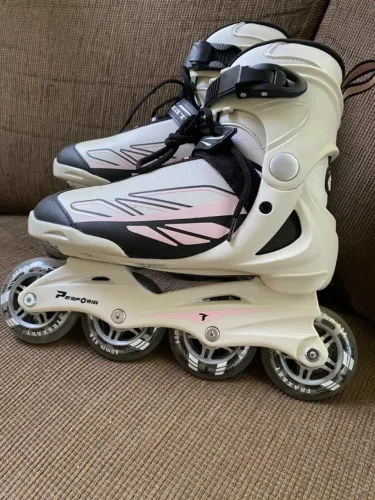 Patins Perform Rose - 80mm ABEC-5 Tamanho 37/38