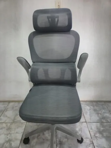 Cadeira Escritório Luvinco Genebra G500 (Cinza)