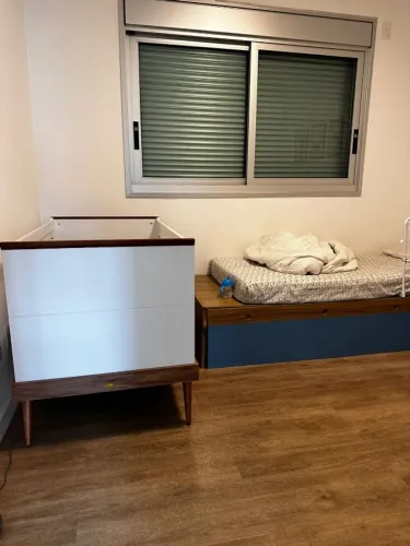 Berço - Mini cama (Retrô) canção de ninar