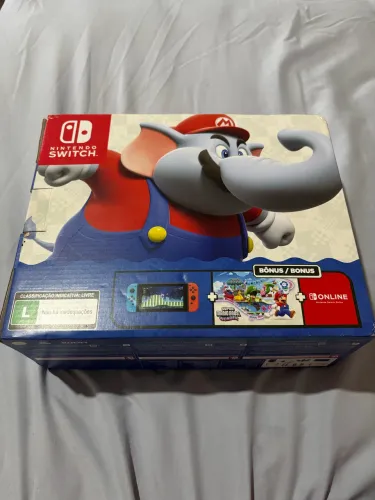 Nintendo Switch completo em perfeito estado (jogo e assinatura não estão incluídos)