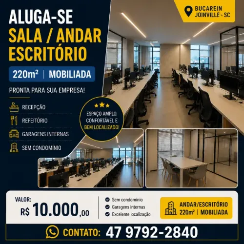 Aluga-se: Salas Comerciais I Escritório