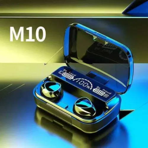 Fone de Ouvido Bluetooth M10 - Novo, na caixa fechada