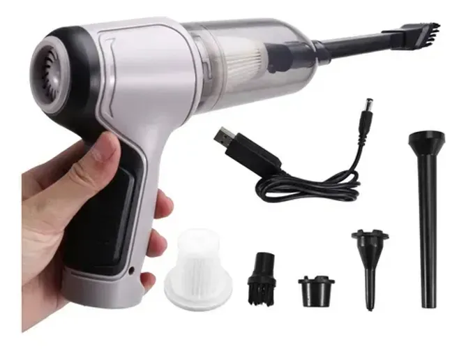 Compre e Pague só na Entrega O Aspirador Portátil é Perfeito Para Limpezas Rapidas